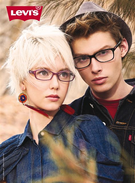 levi s 2014 eyewear advertisement couple optical Очки