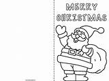 Christmas Coloring Cards sketch template