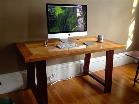 custom industrial mill inspired reclaimed wood desk  coopers custom