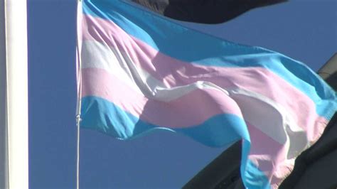 transgender pride flag flown at state capitol