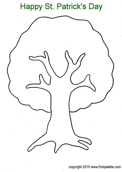 print  tree template tree coloring page quiet book templates quiet