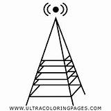 Antena Antenna Radar Ultracoloringpages sketch template