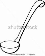 Drawing Clipart Spoon Soup Ladel Ladle Getdrawings Clipground sketch template