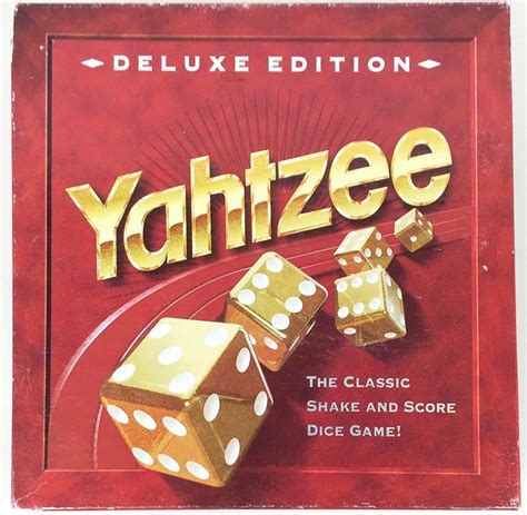 yahtzee deluxe edition great condition walmartcom