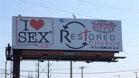 Church Billboard About Sex Catching Attention