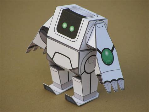 sweet robo paper craft model paperox  papercraft