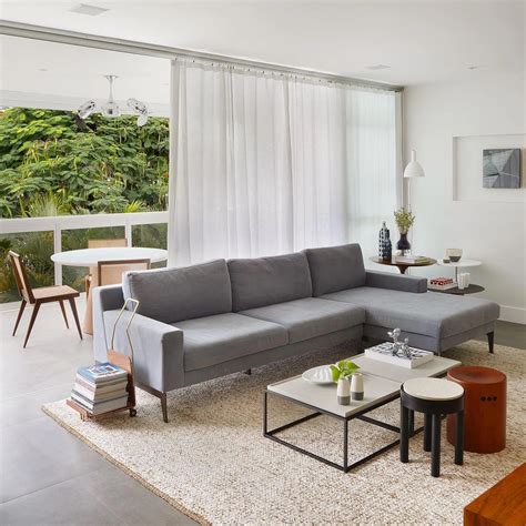 sofas modernos  modelos cheios de estilo  conforto   sala