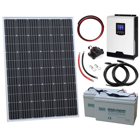 complete  grid solar power system   amazoncouk electronics