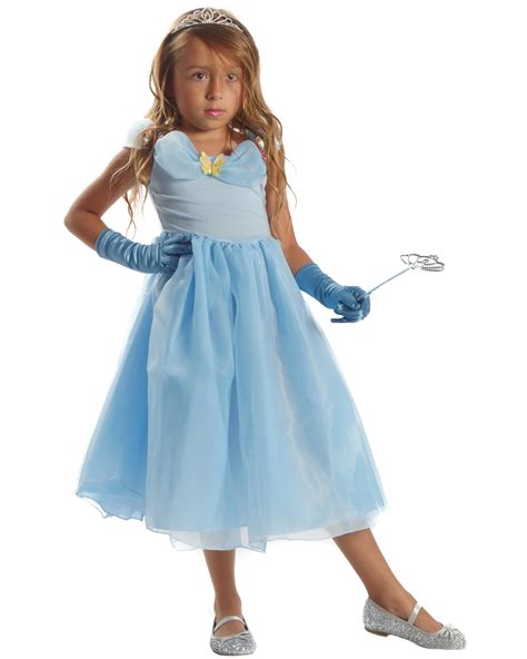 girls princess dress cinderella costume holiday set cinderella size small walmartcom