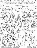Coloring Pages Children Jesuse Jesus Choose Board Hope Popular sketch template