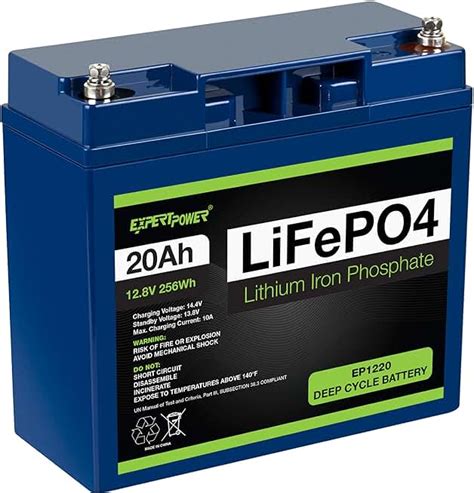 amazoncom lithium marine battery