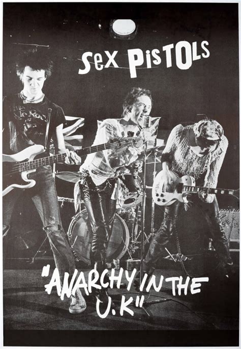 Original Vintage Posters Advertising Posters Sex Pistols Anarchy