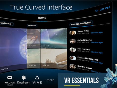 curved ui vr ready solution to bend warp your canvas asset store