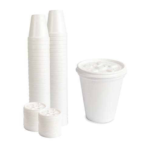 oz styrofoam cups  lids mini styrofoam cups insulated  hot