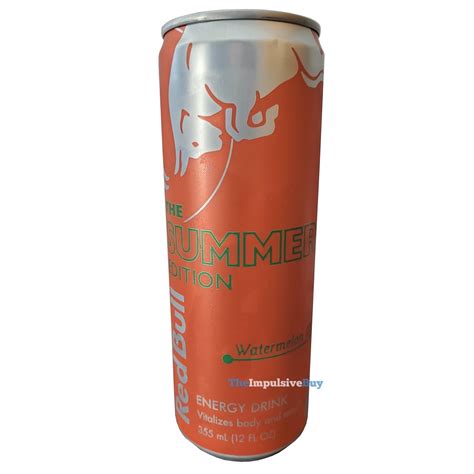 review red bull summer edition watermelon energy drink  impulsive buy
