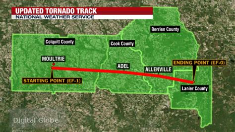Update National Weather Service Confirms Multi County Tornado