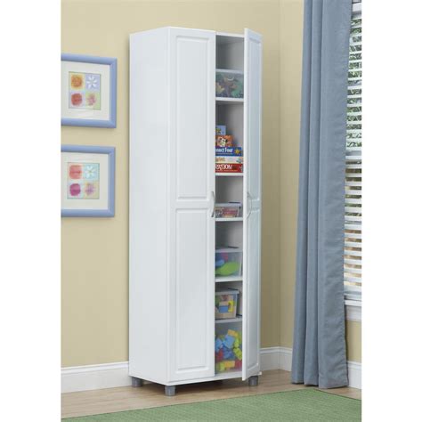 systembuild kendall white storage cabinet pcom  home depot