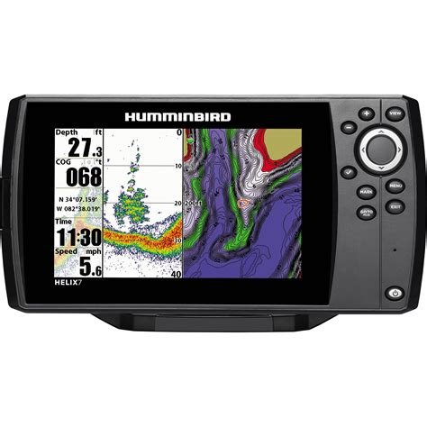 humminbird helix  gps fishfinder   bh photo video