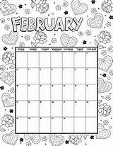 Calendar Coloring Printable Choose Board Kids sketch template
