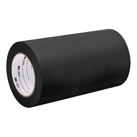 black vinylrubber adhesive duct tape     black  psi tensile strength  yd