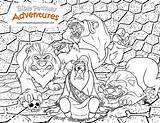 Lions Biblepathwayadventures sketch template