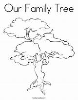 Tree Family Coloring Simple Pages Pine Drawing Kids Easy Color Children Clipart Animals Twisty Library Printable Draw Getcolorings Lives Noodle sketch template