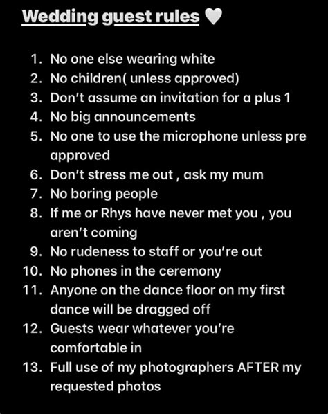 no boring people woman goes viral for listing 13 rules for guests at
