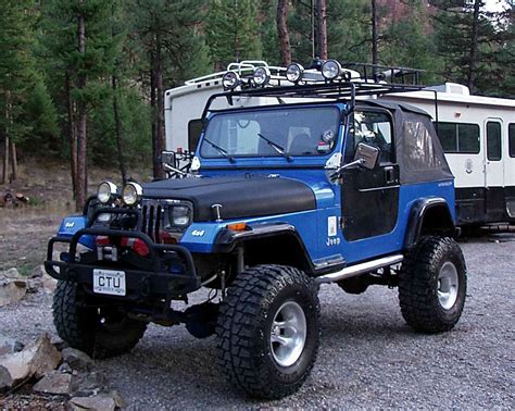 jeep wrangler yj major lifter  road rock crawler  door  classic jeep wrangler