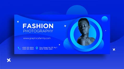 fashion photography banner template design graphicsfamily
