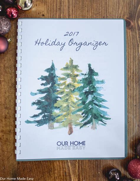 holiday organizer    home  easy