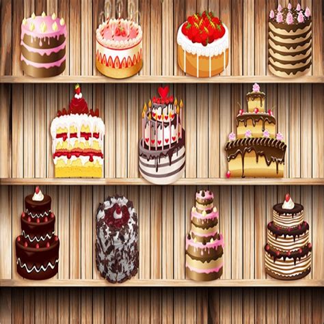 custom 3d wallpaper delicious colorful cake dessert shop restaurant