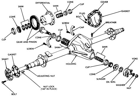 rear  parts diagram