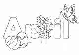 Coloring April Clipart Pages Spring Kids Coloringpage Eu Printable Colouring Sheets Flowers Print Name Board Easter Happy Bestcoloringpagesforkids Clipground Choose sketch template