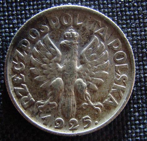 zloty  republic   poland coin