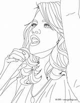 Selena Cantando Quintanilla Retrato Hellokids sketch template