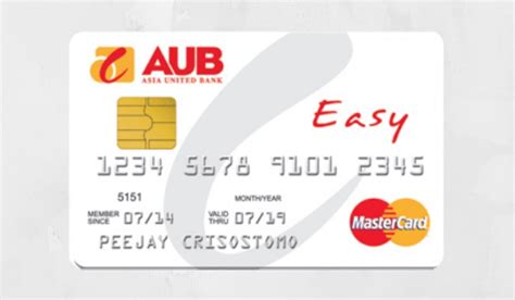 apply   aub easy mastercard pln media