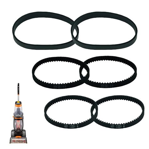 amazoncom dorifa  pcs replacement belt set compatible  bissell proheat  revolution pet