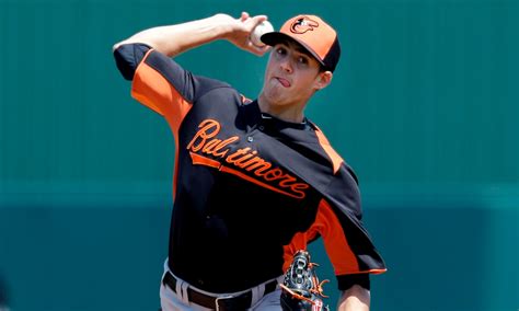 Baltimore Orioles Starting Pitcher Kevin Gausman Delivers To The