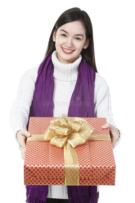 gift   stock image image  giving wrapped