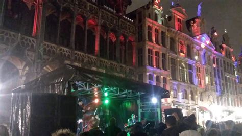 brussels grand place brexit farewell party youtube