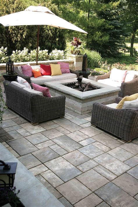 patio pavers  enhance small outdoor living spaces  hopewell junction ny unilock