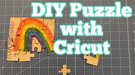 diy jigsaw puzzle  cricut maker youtube