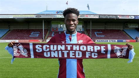 ugbo aims  bring goals  excitement news scunthorpe united