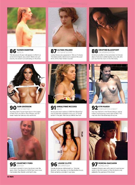 danica thrall presents 101 topless tv stars 17