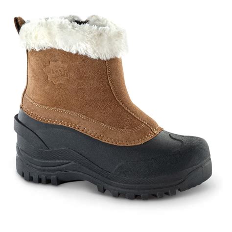 guide gear womens insulated side zip winter boots  grams  winter snow boots