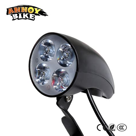 electric bicycle headlight lcd spotlight  speaker   patch lamp beads night light