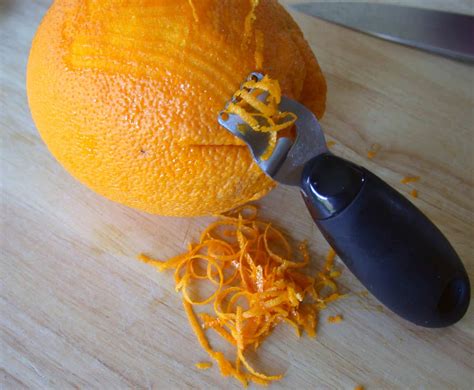 comment zester une orange conservation nature