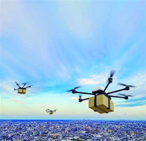 drones revolutionising  mile delivery logistics  scm india