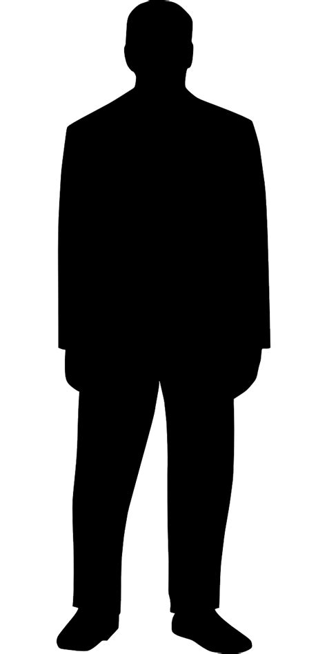 man silhouette human royalty  vector graphic pixabay