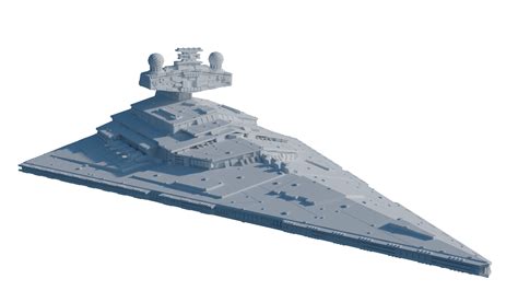 imperial star destroyer class  stl  resin engine